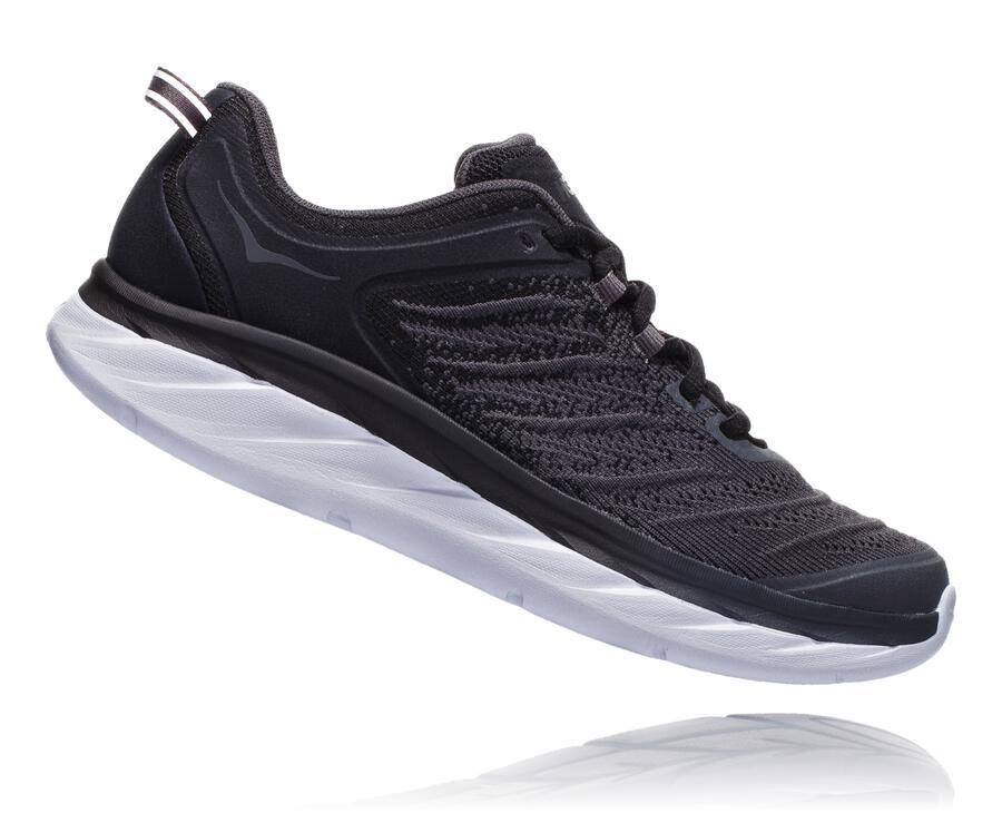 Hoka One One Tenisky Damske Čierne/Biele - Akasa - 43912-SMDN